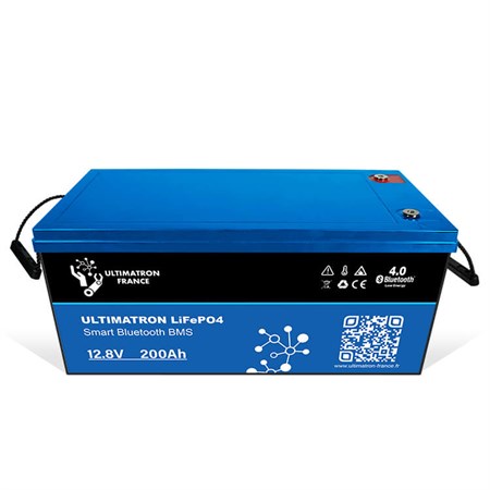 Battery LiFePO4 12,8V 200Ah Ultimatron Smart BMS