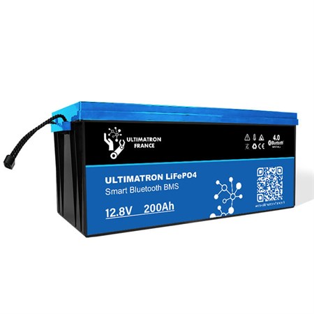 Baterie LiFePO4 12,8V 200Ah Ultimatron Smart BMS