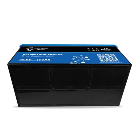 Battery LiFePO4 25,6V 100Ah Ultimatron Smart BMS