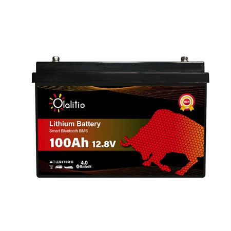 Baterie LiFePO4 12,8V/100Ah Olalitio Smart BMS