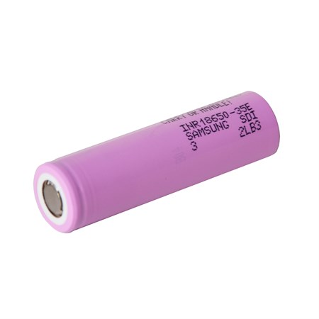 Rechargeable battery Li-Ion INR18650-35E 3,7V/3450mAh 8A Samsung