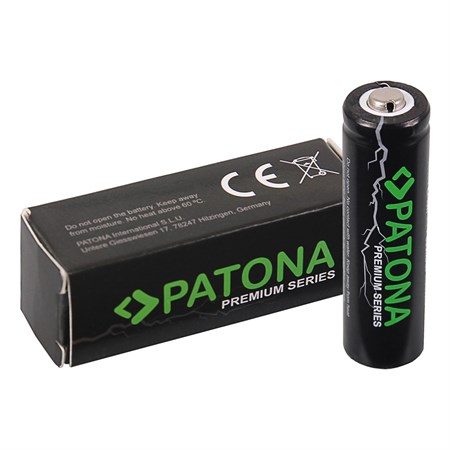 Rechargeable battery 14500 800mAh Li-Ion 3,7V Premium PATONA PT6519