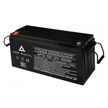 Lead acid battery 12V 150Ah AZO