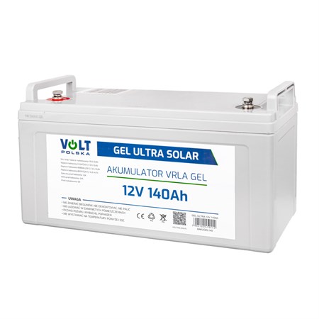 Gel battery 12V 140Ah V-PRO ULTRA SOLAR DEEP CYCLE