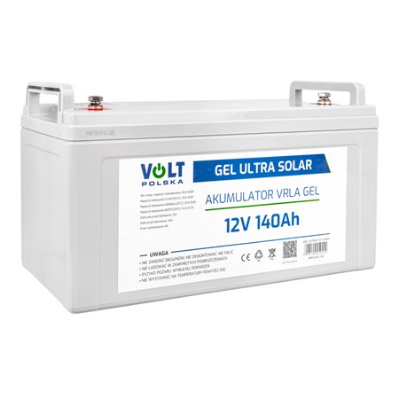 Gel battery 12V 140Ah V-PRO ULTRA SOLAR DEEP CYCLE