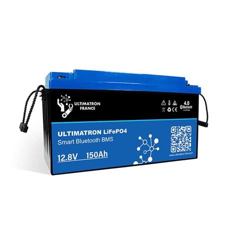 Battery LiFePO4 12,8V 150Ah Ultimatron Smart BMS