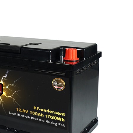 LiFePO4 12.8V 150Ah Perfektium Smart BMS battery underseat with heating system