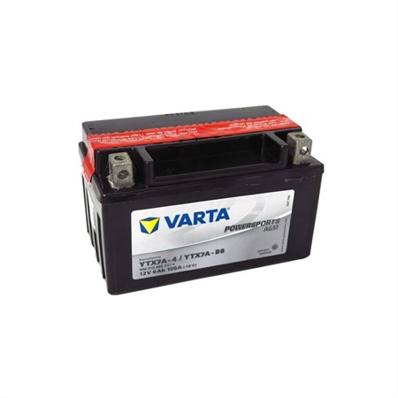 Batéria motocyklová 12V/6Ah VARTA YTX7A-BS