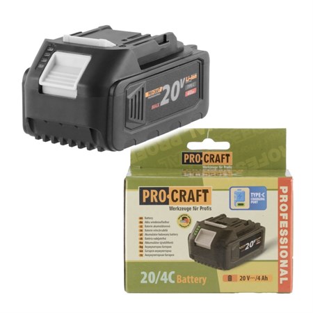 Battery PROCRAFT 20V 4000mAh 20/4C