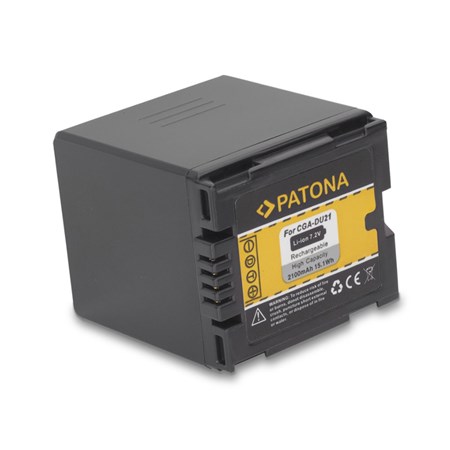 Battery PANASONIC CGA-DU21 2100 mAh PATONA PT1046