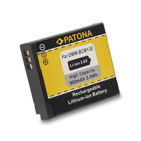 Battery photo PANASONIC DMW-BCM13 950mAh PATONA PT1161