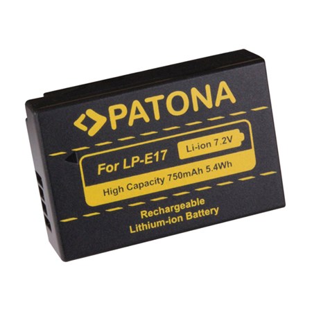 Battery CANON LP-E17 750 mAh PATONA PT1250