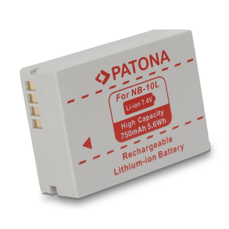 Batéria CANON NB10l 750 mAh PATONA PT1097