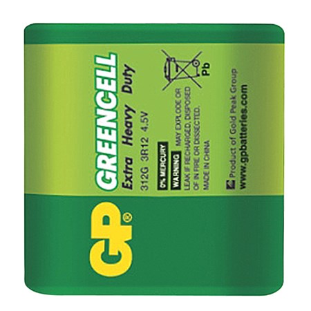 Battery 3R12 (4,5V-flat) GP Greencell