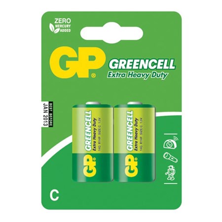 Baterie C (R14) Zn-Cl GP Greencell