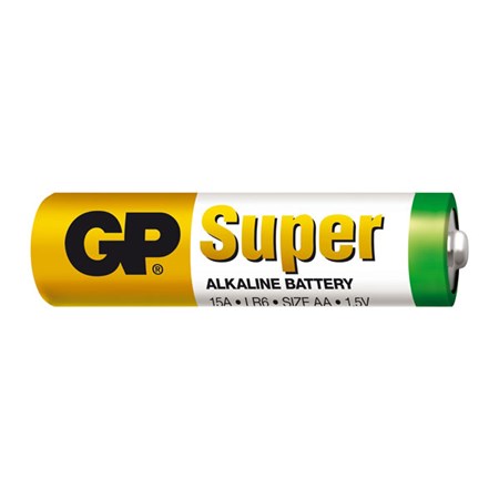 Baterie AA (R6) alkalická GP Super Alkaline 
