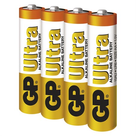 Baterie AA (R6) alkalická GP Ultra Alkaline  4ks