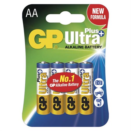 Battery AA (R6) alkaline GP Ultra Plus  4 pcs