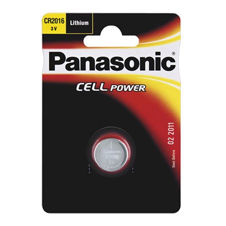 Battery CR2016 PANASONIC lithium 1pc / blister