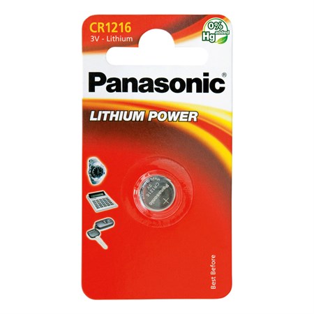 Baterie    CR-1216 PANASONIC lithiová 1BP
