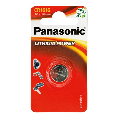 Battery CR1616 PANASONIC lithium 1pc / blister