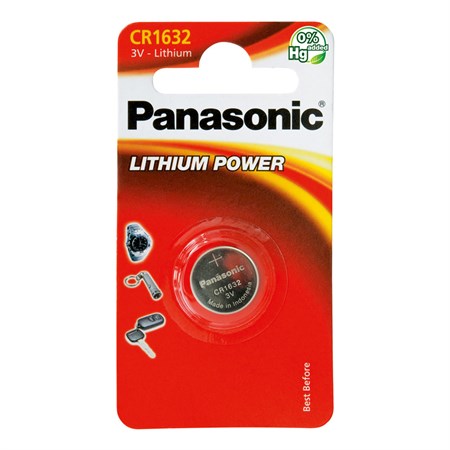 Batéria CR1632 PANASONIC lítiová 1ks / blister