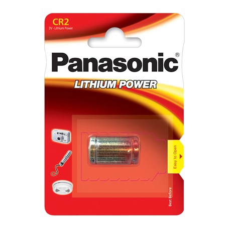 Battery CR2 PANASONIC lithium 1pc / blister