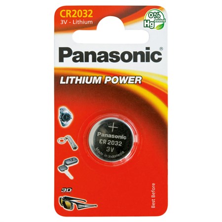 Batéria CR2032 PANASONIC lítiová 1ks / blister