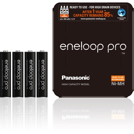 Baterie AAA (R03) nabíjecí 1,2V/930mAh Eneloop PRO Sliding P PANASONIC
