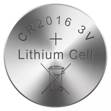 Battery CR2016 RAVER lithium  5pcs