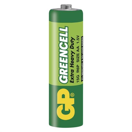 Battery AA (R6) Zn-Cl GP Greencell 12pcs