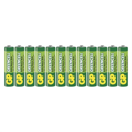 Batérie AAA (R03) Zn-Cl GP Greencell 12ks