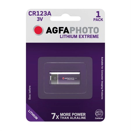 Batéria CR123A AGFAPHOTO lítiová
