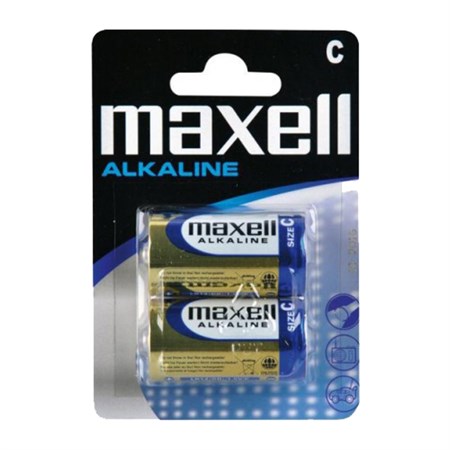 Batéria C (LR14) alkalická MAXELL 2ks / blister
