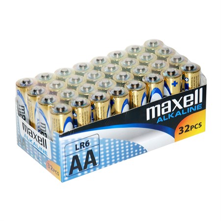 Battery AA (R6) alkaline MAXELL Power 32 pcs