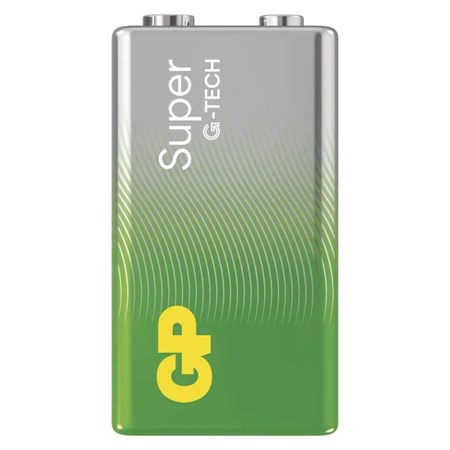 Battery 6F22 (9V) alkaline GP Super 9V