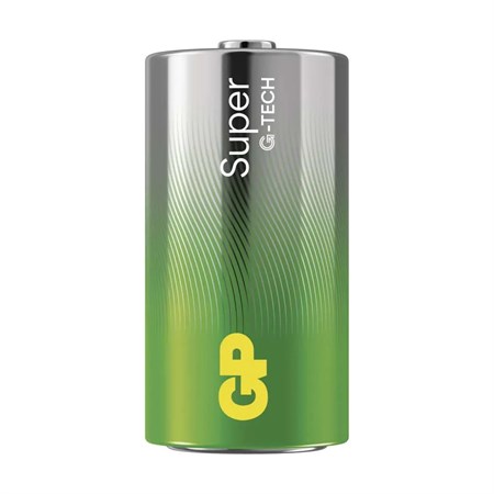 Battery C (R14) alkaline GP Super 2pcs