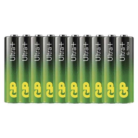 Battery AA (R6) alkaline GP Ultra Plus 10pcs