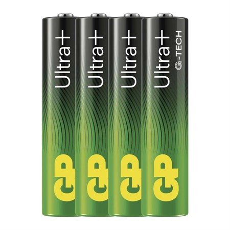 Battery AAA (R03) alkaline GP Ultra Plus 4pcs