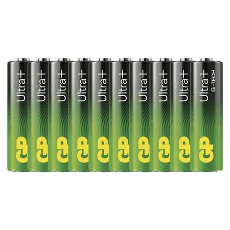 Baterie AAA (R03) alkalická GP Ultra Plus 10ks