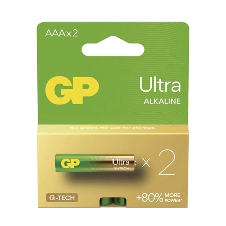 Battery AAA (R03) alkaline GP Ultra 2pcs