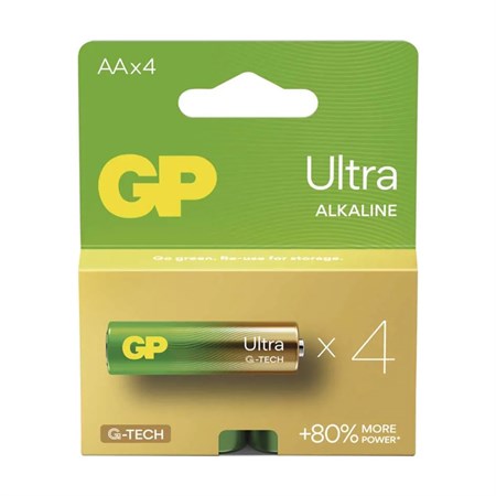 Battery AA (R6) alkaline GP Ultra 4pcs