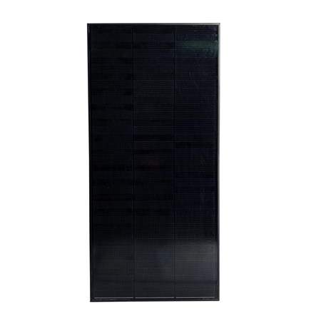 Solar panel 12V/100W shingle fullblack 1190x450x30mm SOLARFAM