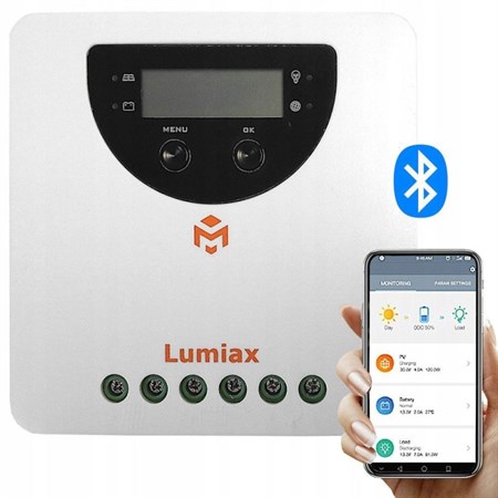 Solar controller MPPT Lumiax MC2010BT, 12-24V/20A, bluetooth