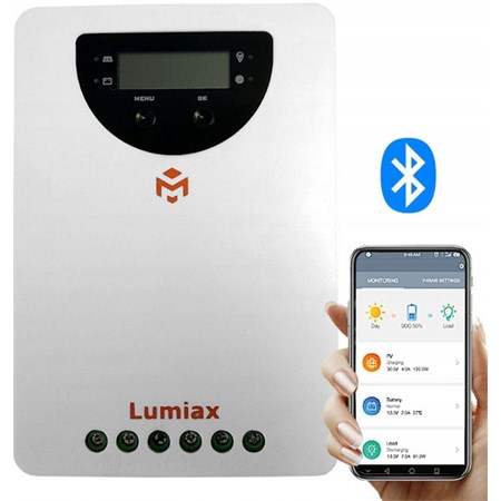 Solar controller MPPT Lumiax MC4010BT, 12-24V/40A, bluetooth