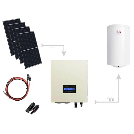 Solární invertor ECO Solar Boost PRO 1650W MPPT 4x PV Mono, Sada pro ohřev vody