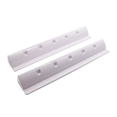 Holder for solar panel 550mm - pack of 2, white