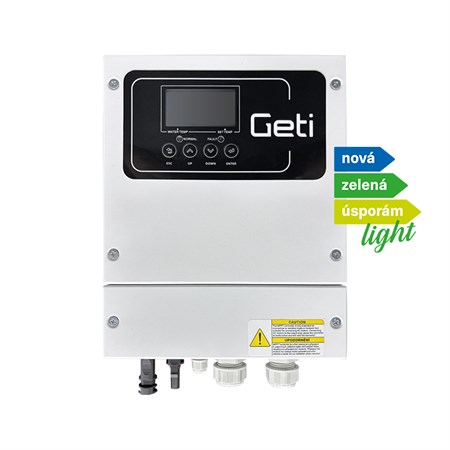 Solární invertor GETI GWH02D 4000W MPPT pro PV ohřev vody