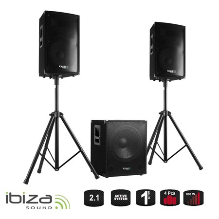 Sound system IBIZA CUBE1512