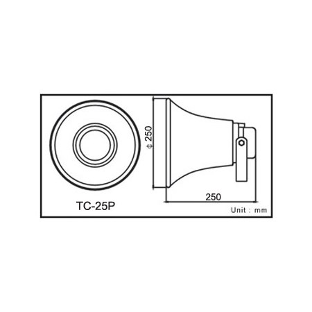 Loud-speaker SHOW TC-25P